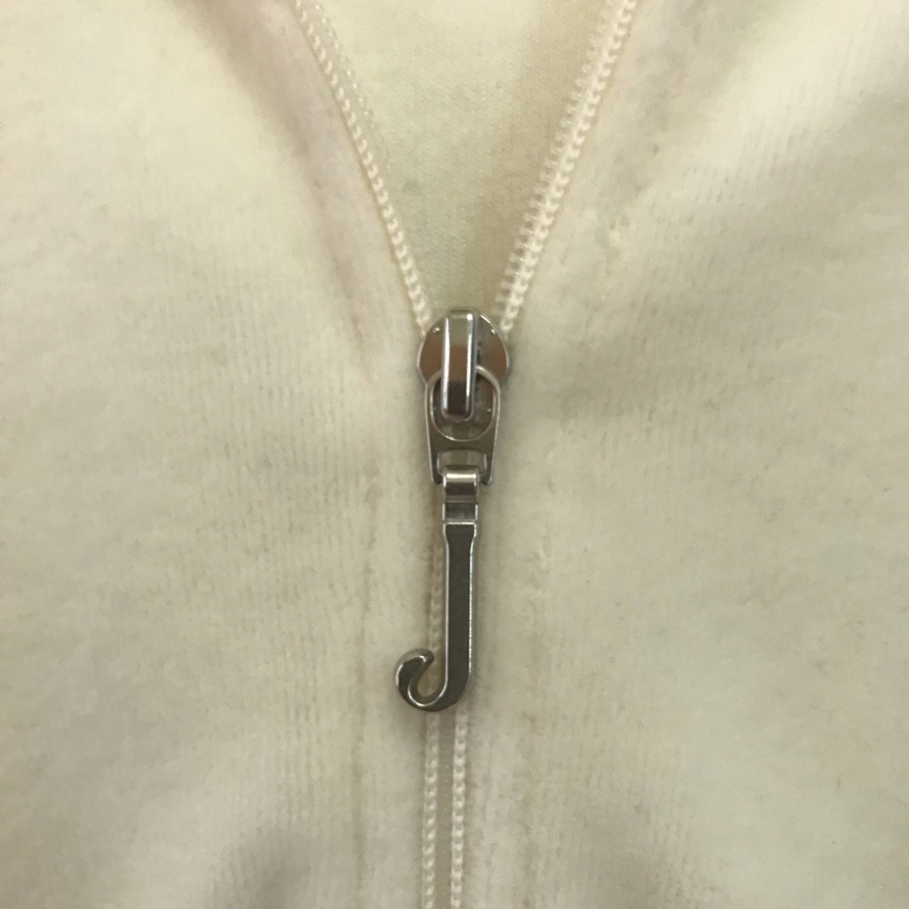 Juicy Couture Velour Hoodie track jacket - Picture 6 of 7